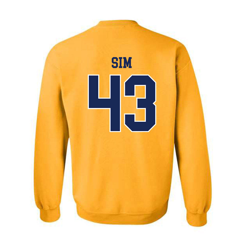 Marquette - NCAA Men's Lacrosse : Colin Sim - Crewneck Sweatshirt Sports Shersey