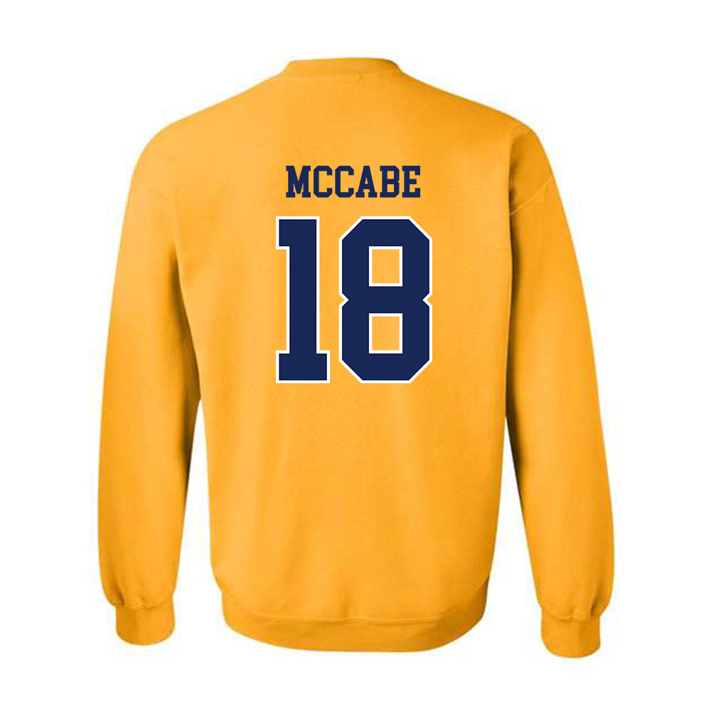 Marquette - NCAA Men's Lacrosse : Conor McCabe - Crewneck Sweatshirt Sports Shersey