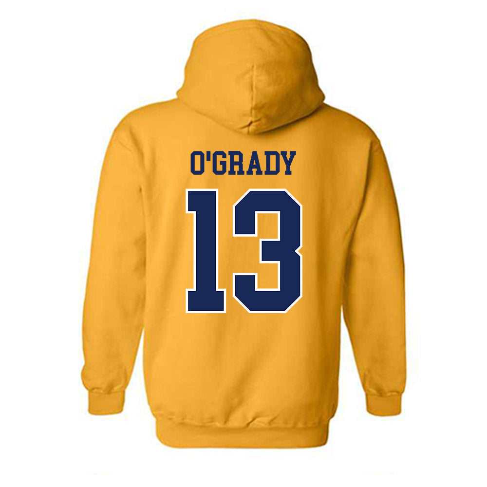 Marquette - NCAA Men's Lacrosse : Bobby O'Grady - Hooded Sweatshirt Sports Shersey