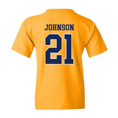 Marquette - NCAA Men's Lacrosse : Bradley Johnson - Youth T-Shirt Sports Shersey