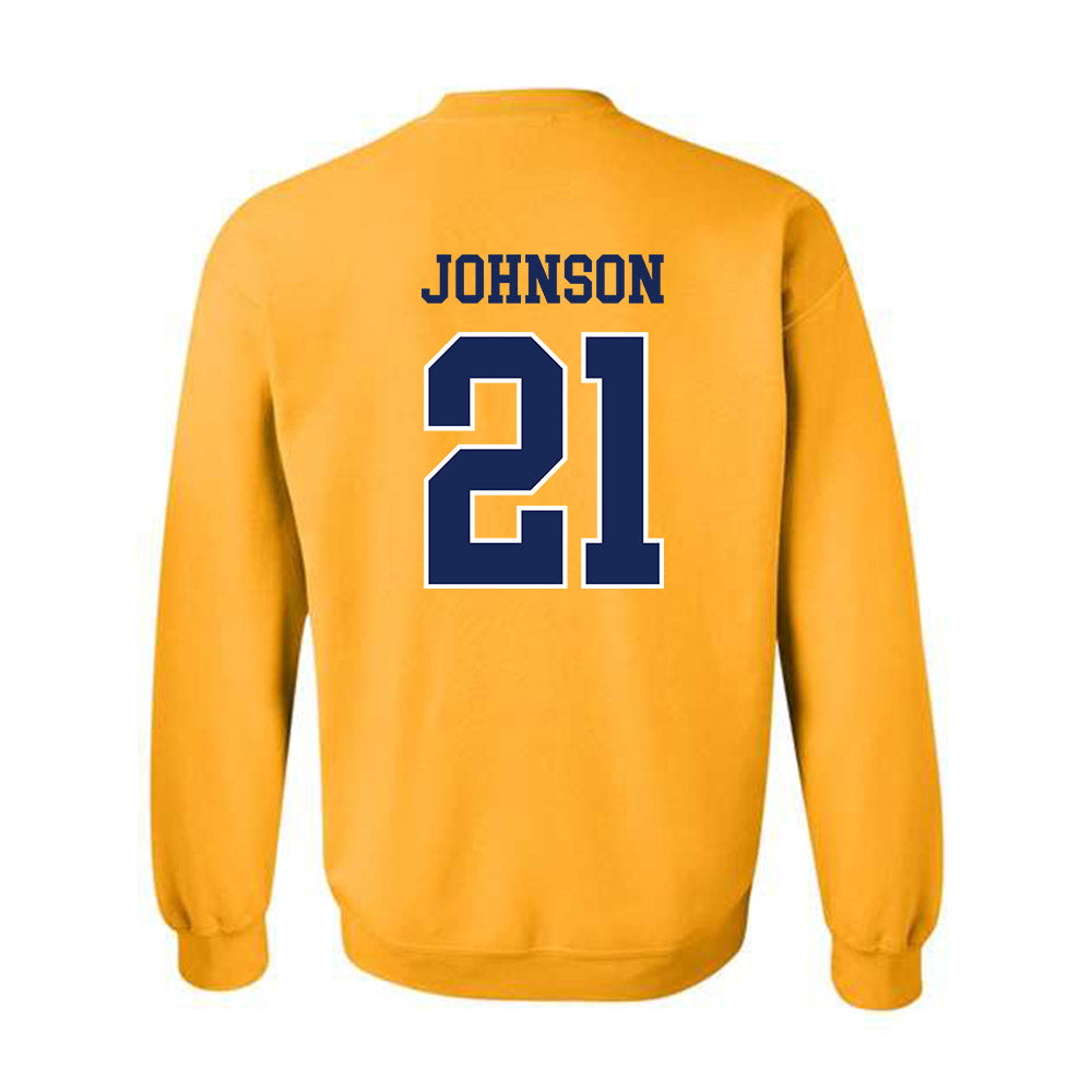 Marquette - NCAA Men's Lacrosse : Bradley Johnson - Crewneck Sweatshirt Sports Shersey