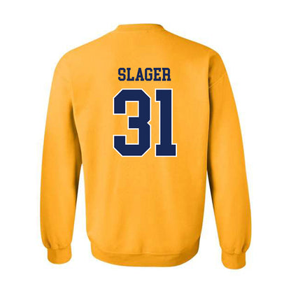 Marquette - NCAA Men's Lacrosse : Adam Slager - Crewneck Sweatshirt Sports Shersey