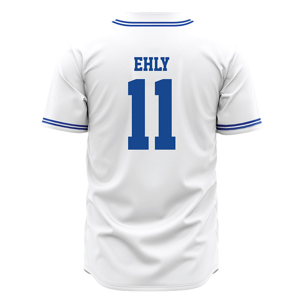 Seton Hall - NCAA Baseball : Anthony Ehly - Baseball Jersey White