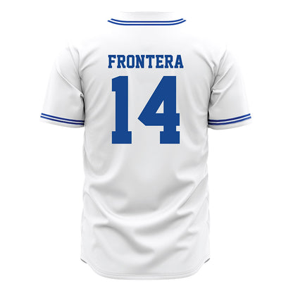 Seton Hall - NCAA Baseball : Daniel Frontera - Baseball Jersey White
