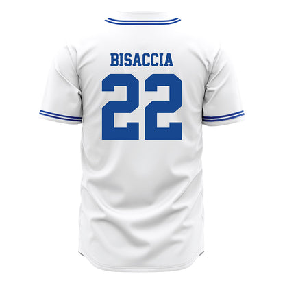 Seton Hall - NCAA Baseball : Nicholas Bisaccia - Baseball Jersey White