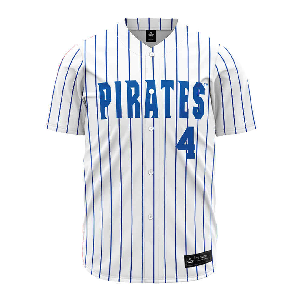 Seton Hall - NCAA Softball : Kelsey Carr - Softball Jersey White Pinstripe