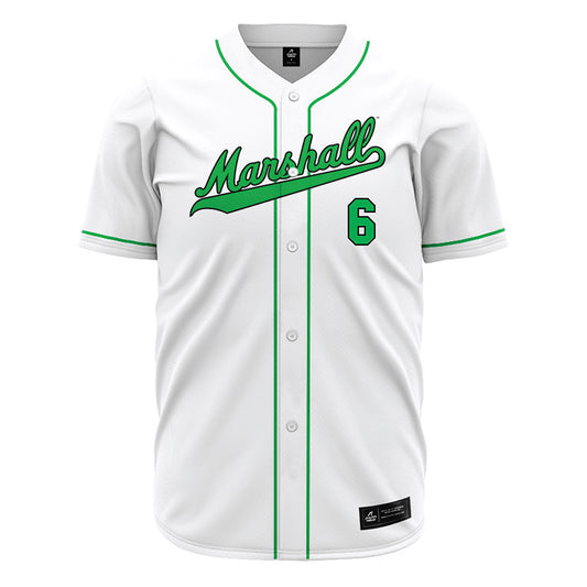 Marshall - NCAA Baseball : Eddie Leon - Baseball Jersey