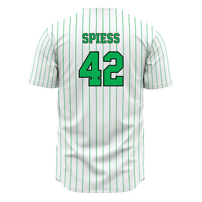 Marshall - NCAA Baseball : Jonathan Spiess - Baseball Jersey