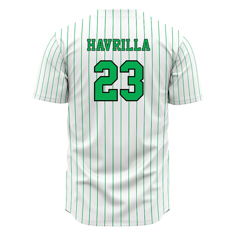 Marshall - NCAA Baseball : AJ Havrilla - Baseball Jersey