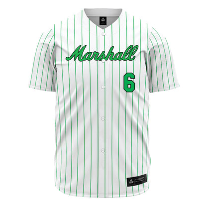 Marshall - NCAA Baseball : Eddie Leon - Baseball Jersey