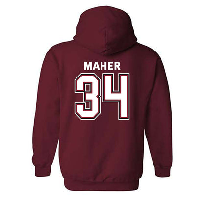 UMass - NCAA Men's Lacrosse : Liam Maher - Hooded Sweatshirt Classic Shersey