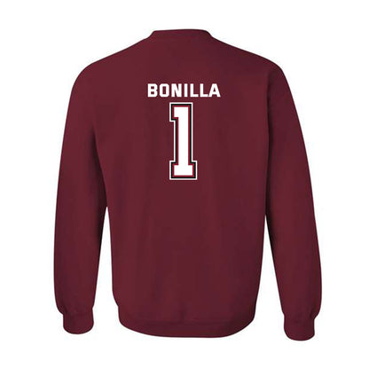 UMass - NCAA Women's Lacrosse : Jeilinne Bonilla - Crewneck Sweatshirt Classic Shersey