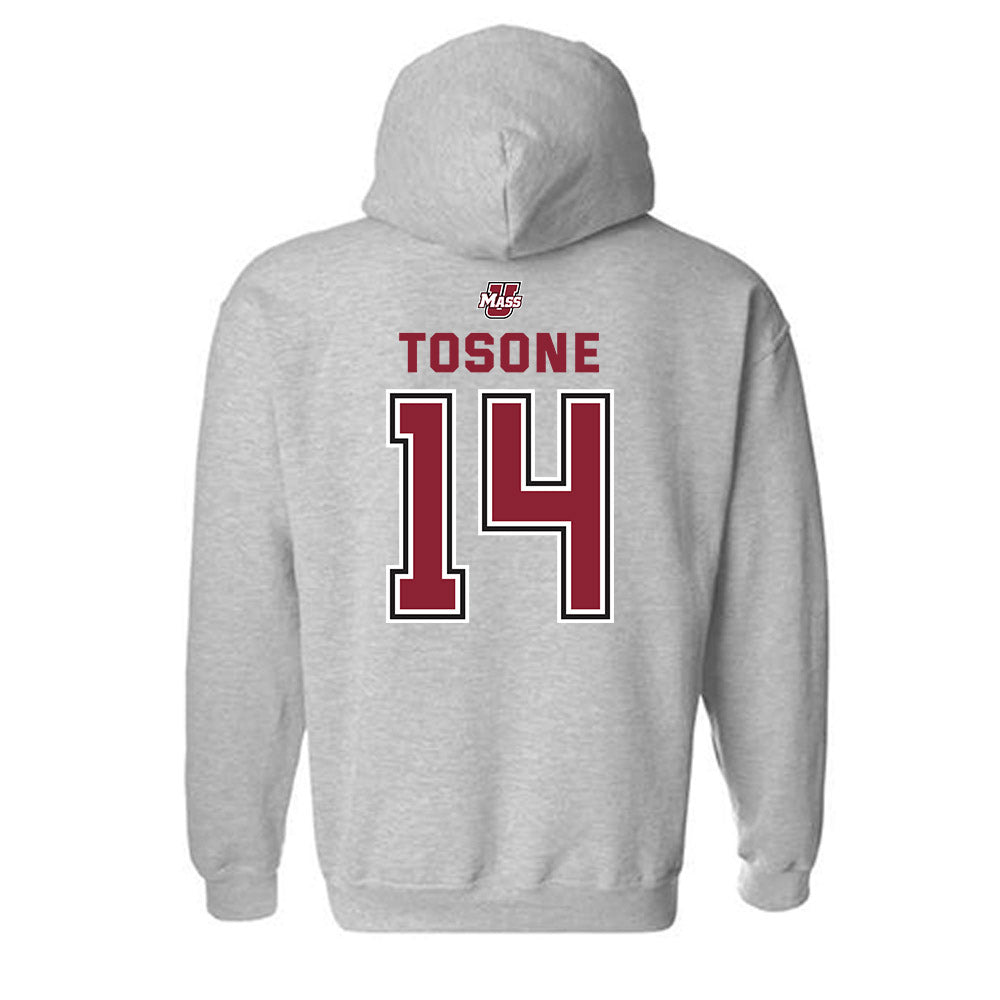 UMass - NCAA Women's Lacrosse : Audra Tosone - Hooded Sweatshirt Classic Shersey