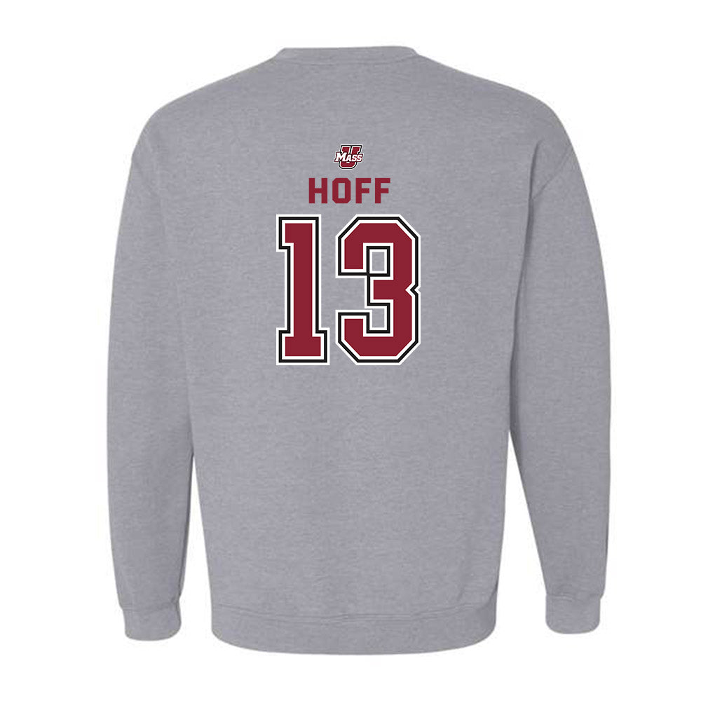 UMass - NCAA Men's Lacrosse : Brady Hoff - Crewneck Sweatshirt Classic Shersey