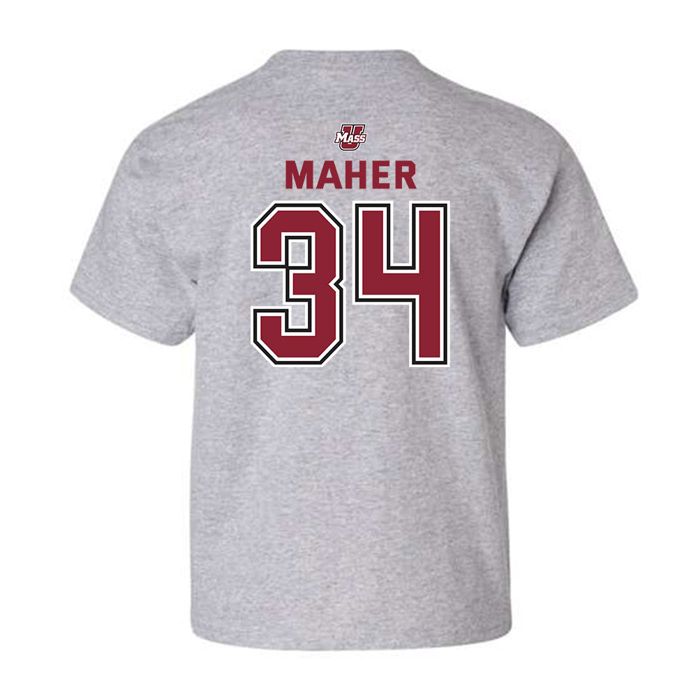 UMass - NCAA Men's Lacrosse : Liam Maher - Youth T-Shirt Classic Shersey