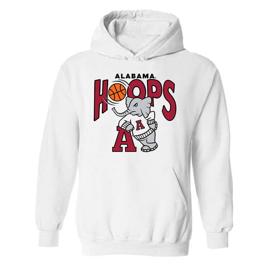 Alabama - NCAA Men's Basketball - Hoops Hooded Sweatshirt