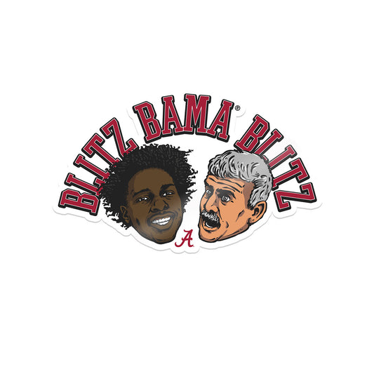 Alabama - NCAA Football :  Jeremiah Beaman  x Roll Tide Willie -  Sticker