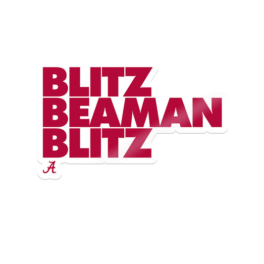 Alabama - NCAA Football :  Jeremiah Beaman  x Roll Tide Willie -  Sticker