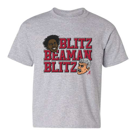 Alabama - NCAA Football :  Jeremiah Beaman  x Roll Tide Willie -  Youth tshirt