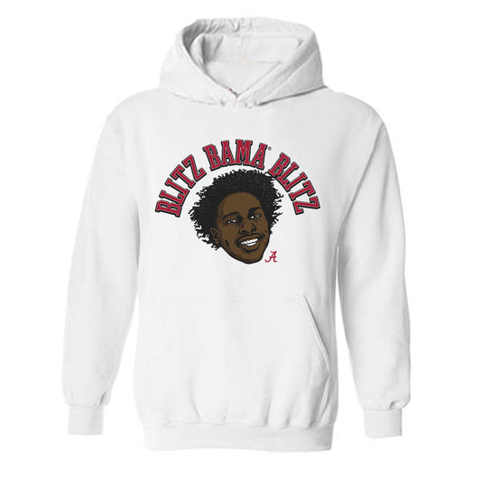 Alabama - NCAA Football :  Jeremiah Beaman  x Roll Tide Willie -  Hooded Sweatshirt