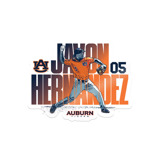 Auburn - NCAA Baseball : Javon Hernandez - Sticker