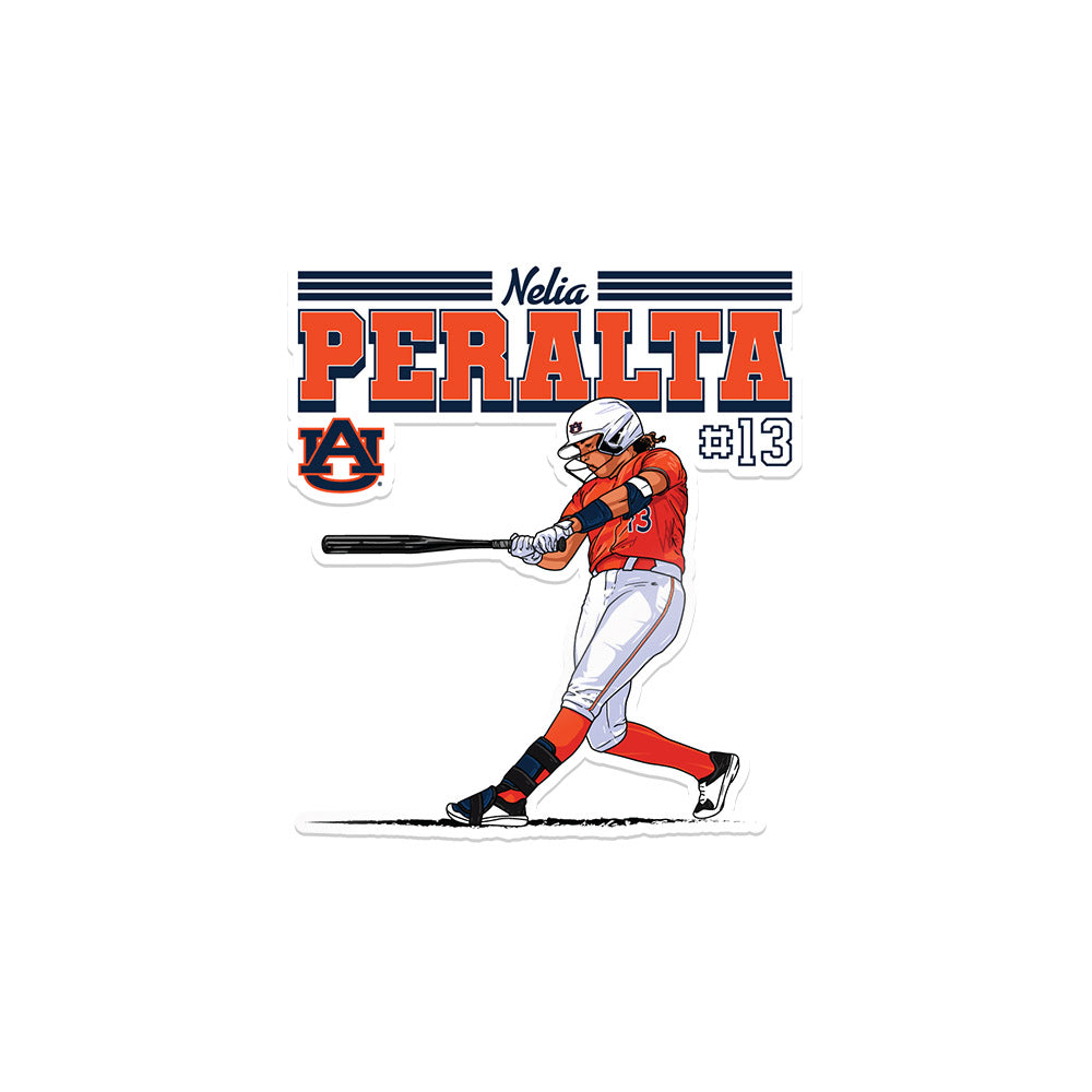 Auburn - NCAA Softball : Nelia Peralta - Sticker