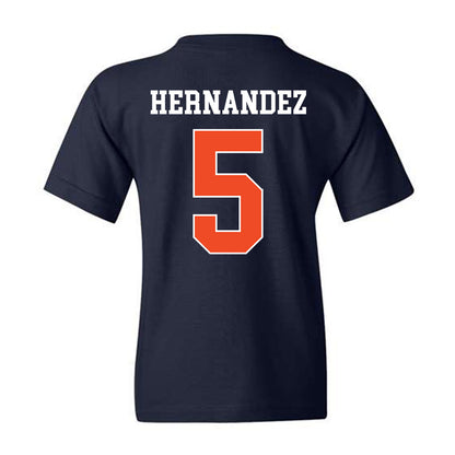 Auburn - NCAA Baseball : Javon Hernandez - Youth T-Shirt Generic Shersey