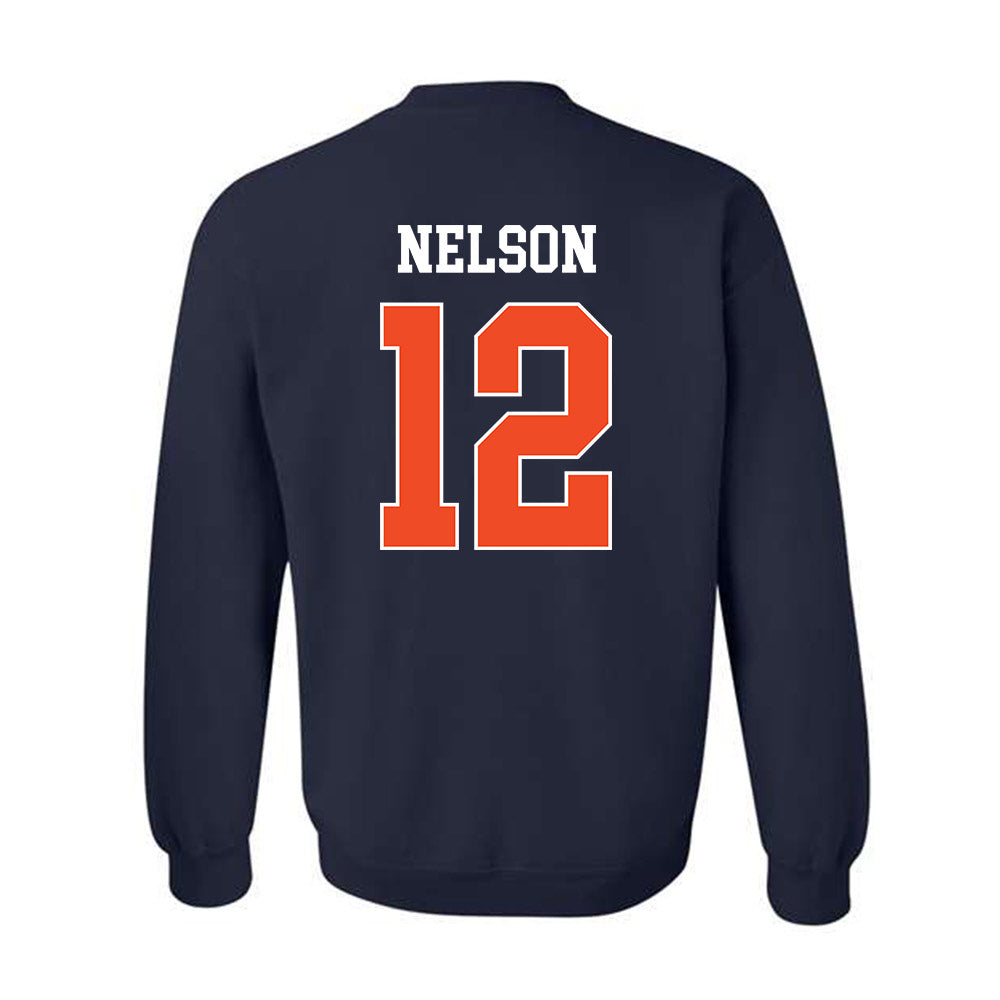 Auburn - NCAA Baseball : Drew Nelson - Crewneck Sweatshirt Generic Shersey