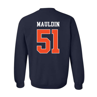 Auburn - NCAA Baseball : Ty Mauldin - Crewneck Sweatshirt Generic Shersey