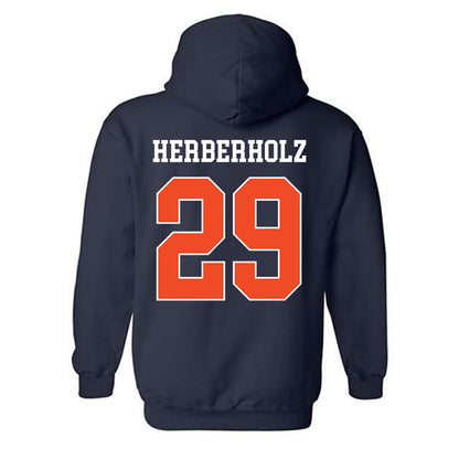 Auburn - NCAA Baseball : Christian Herberholz - Hooded Sweatshirt Generic Shersey