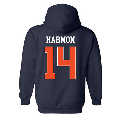Auburn - NCAA Women's Volleyball : Chelsey Harmon - Hooded Sweatshirt Generic Shersey