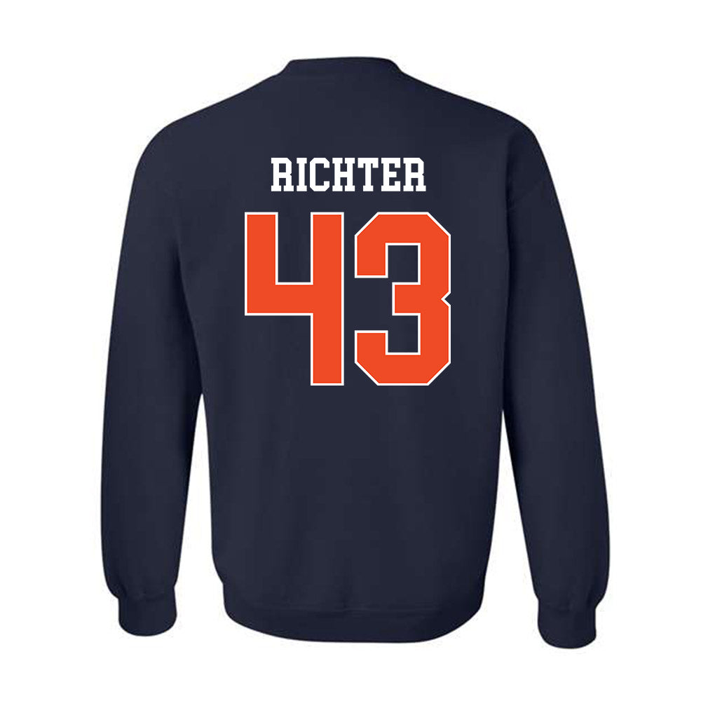 Auburn - NCAA Football : John Martin Richter - Crewneck Sweatshirt Generic Shersey