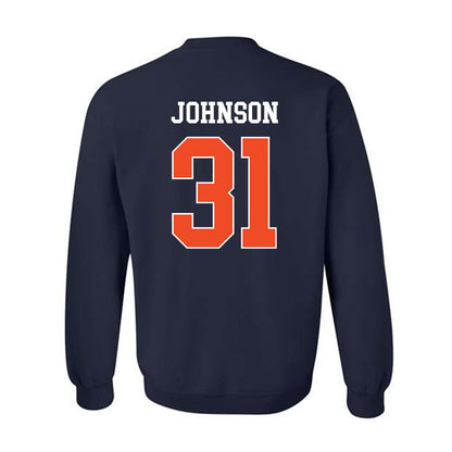 Auburn - NCAA Men's Basketball : Chaney Johnson - Crewneck Sweatshirt Generic Shersey