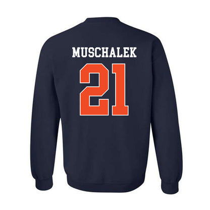 Auburn - NCAA Men's Basketball : Blake Muschalek - Crewneck Sweatshirt Generic Shersey