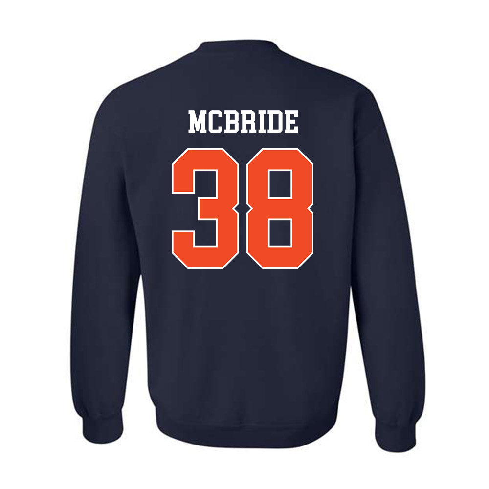 Auburn - NCAA Baseball : Conner McBride - Crewneck Sweatshirt Generic Shersey