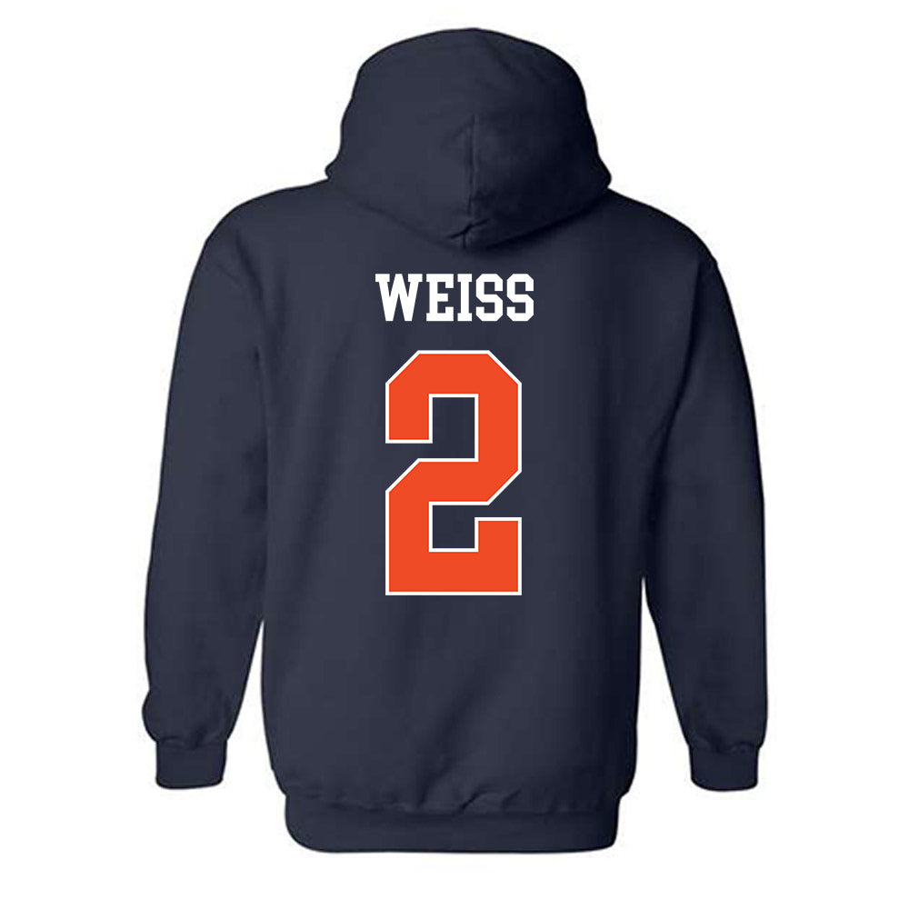 Auburn - NCAA Baseball : Cooper Weiss - Hooded Sweatshirt Generic Shersey