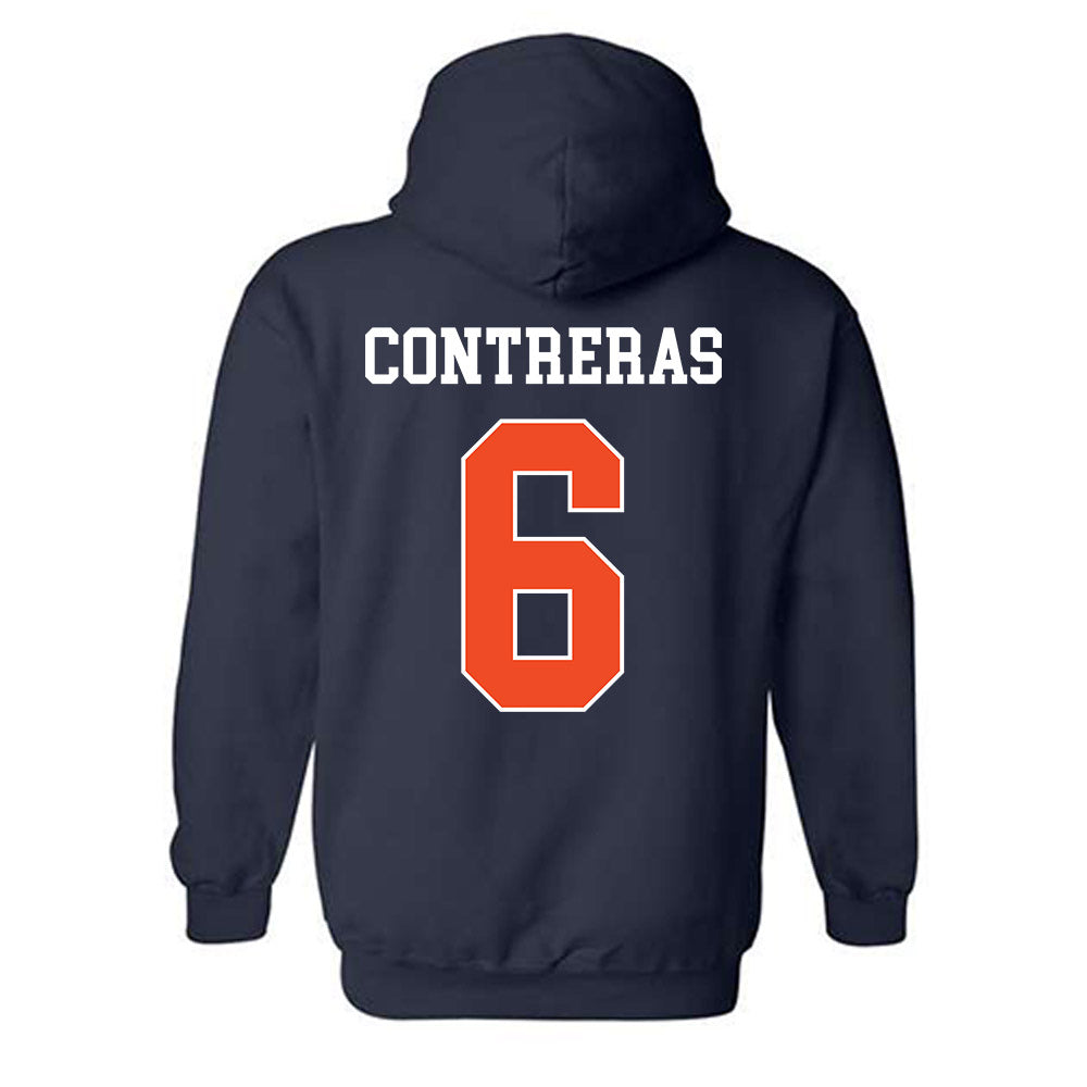 Auburn - NCAA Women's Soccer : Becky Contreras - Hooded Sweatshirt Generic Shersey