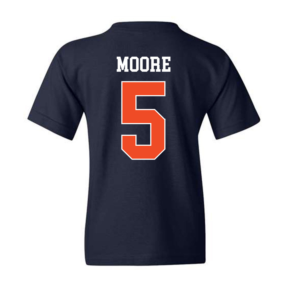 Auburn - NCAA Men's Basketball : Chris Moore - Youth T-Shirt Generic Shersey