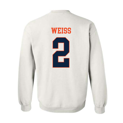 Auburn - NCAA Baseball : Cooper Weiss - Crewneck Sweatshirt Generic Shersey