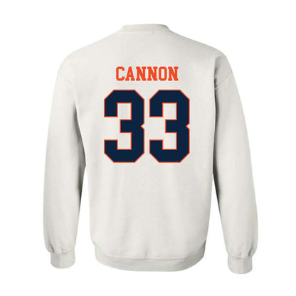 Auburn - NCAA Baseball : Will Cannon - Crewneck Sweatshirt Generic Shersey