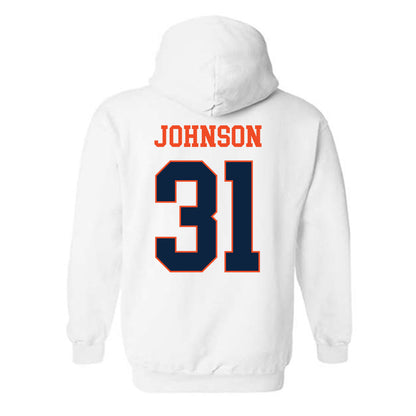 Auburn - NCAA Men's Basketball : Chaney Johnson - Hooded Sweatshirt Generic Shersey