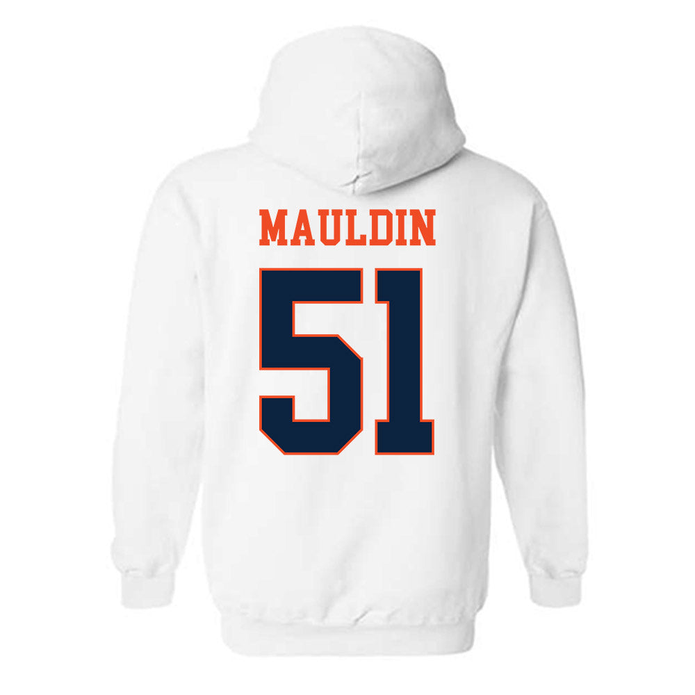 Auburn - NCAA Baseball : Ty Mauldin - Hooded Sweatshirt Generic Shersey