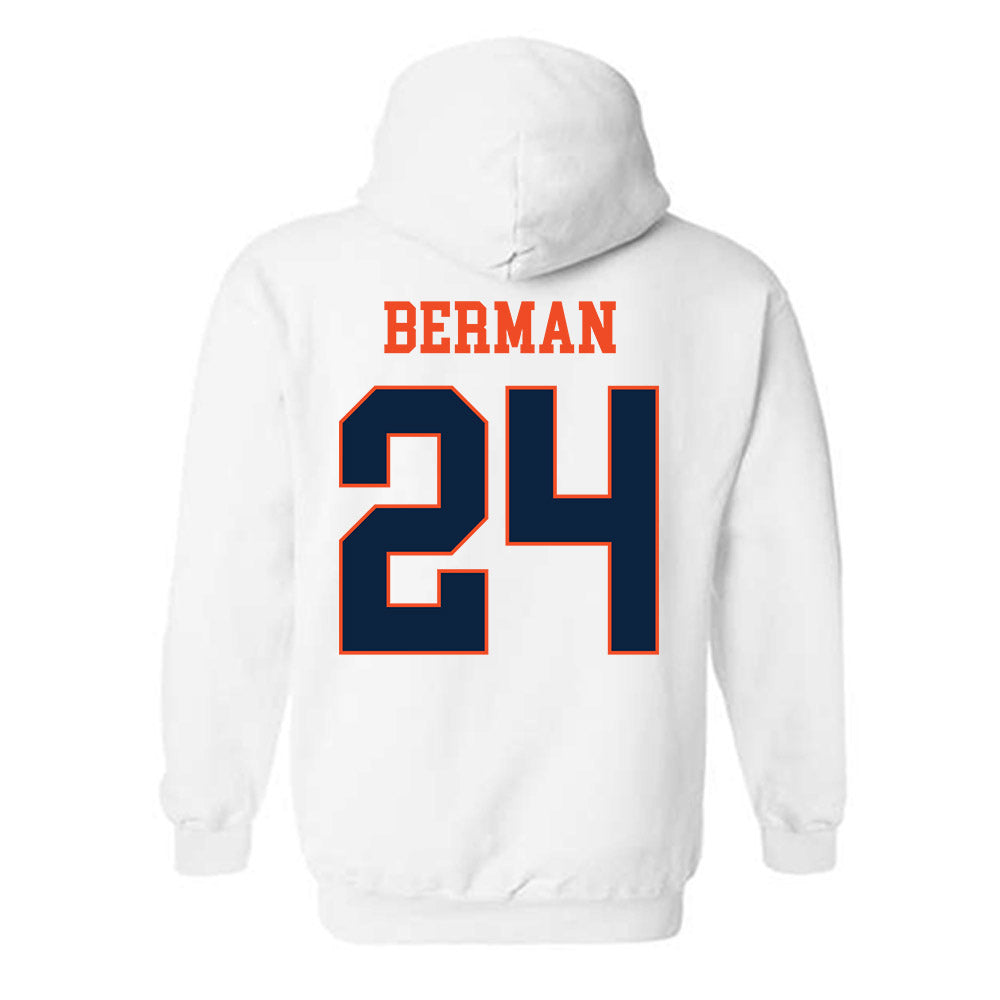 Auburn - NCAA Men's Basketball : Lior Berman - Hooded Sweatshirt Generic Shersey