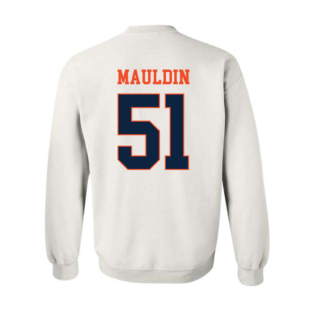 Auburn - NCAA Baseball : Ty Mauldin - Crewneck Sweatshirt Generic Shersey