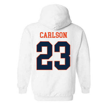 Auburn - NCAA Baseball : Parker Carlson - Hooded Sweatshirt Generic Shersey