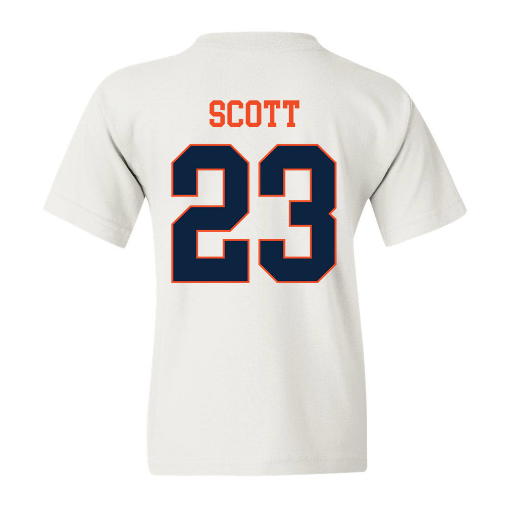 Auburn - NCAA Men's Basketball : Addarin Scott - Youth T-Shirt Generic Shersey