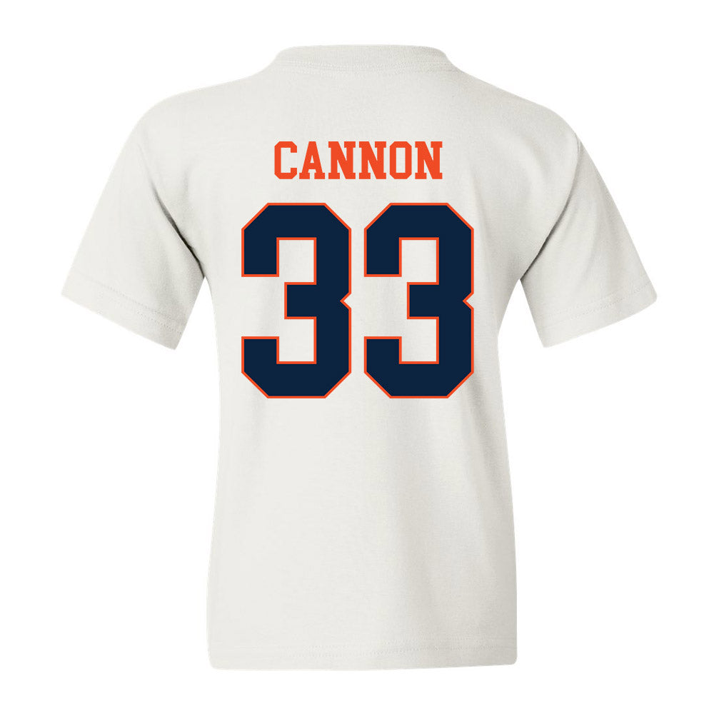 Auburn - NCAA Baseball : Will Cannon - Youth T-Shirt Generic Shersey