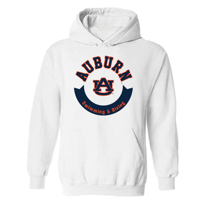 Auburn - NCAA Men's Swimming & Diving : Alejandro Flores - Hooded Sweatshirt Generic Shersey