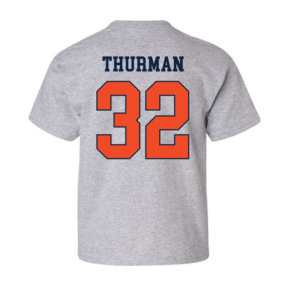 Auburn - NCAA Women's Basketball : Timya Thurman - Youth T-Shirt Generic Shersey