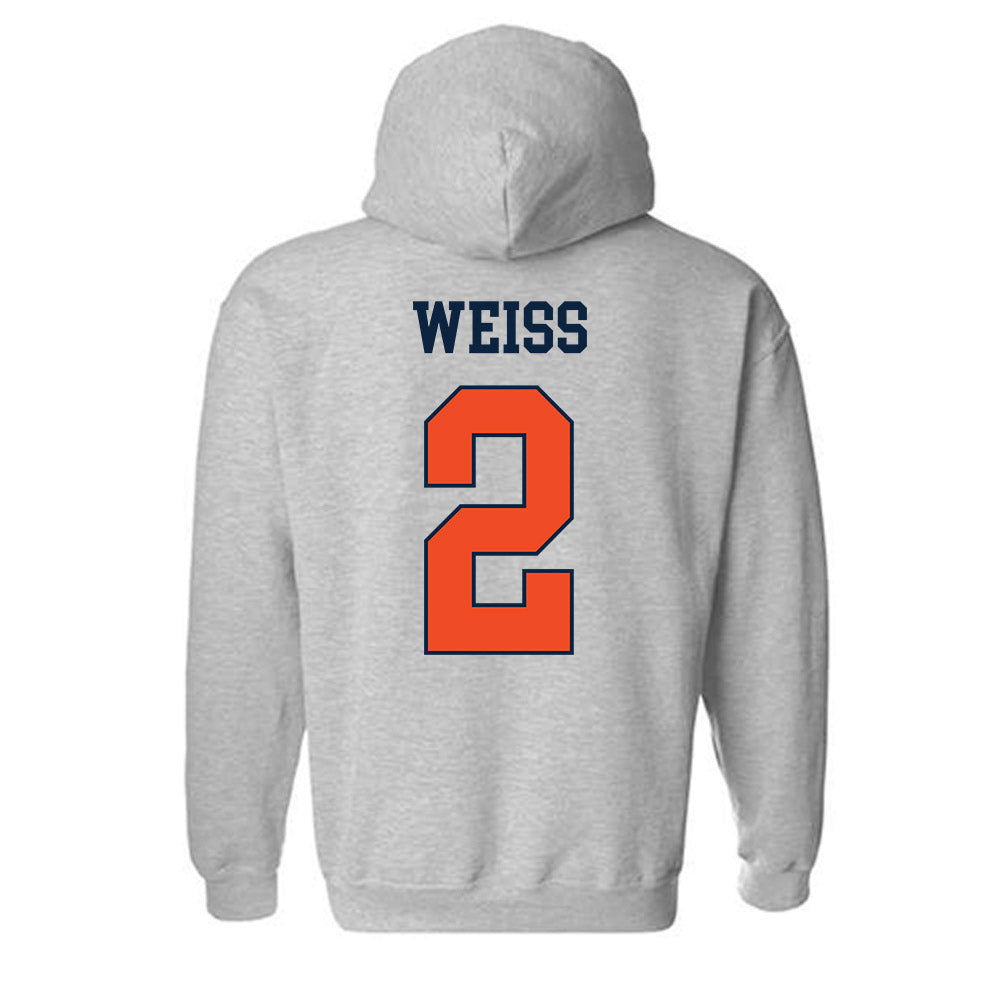 Auburn - NCAA Baseball : Cooper Weiss - Hooded Sweatshirt Generic Shersey